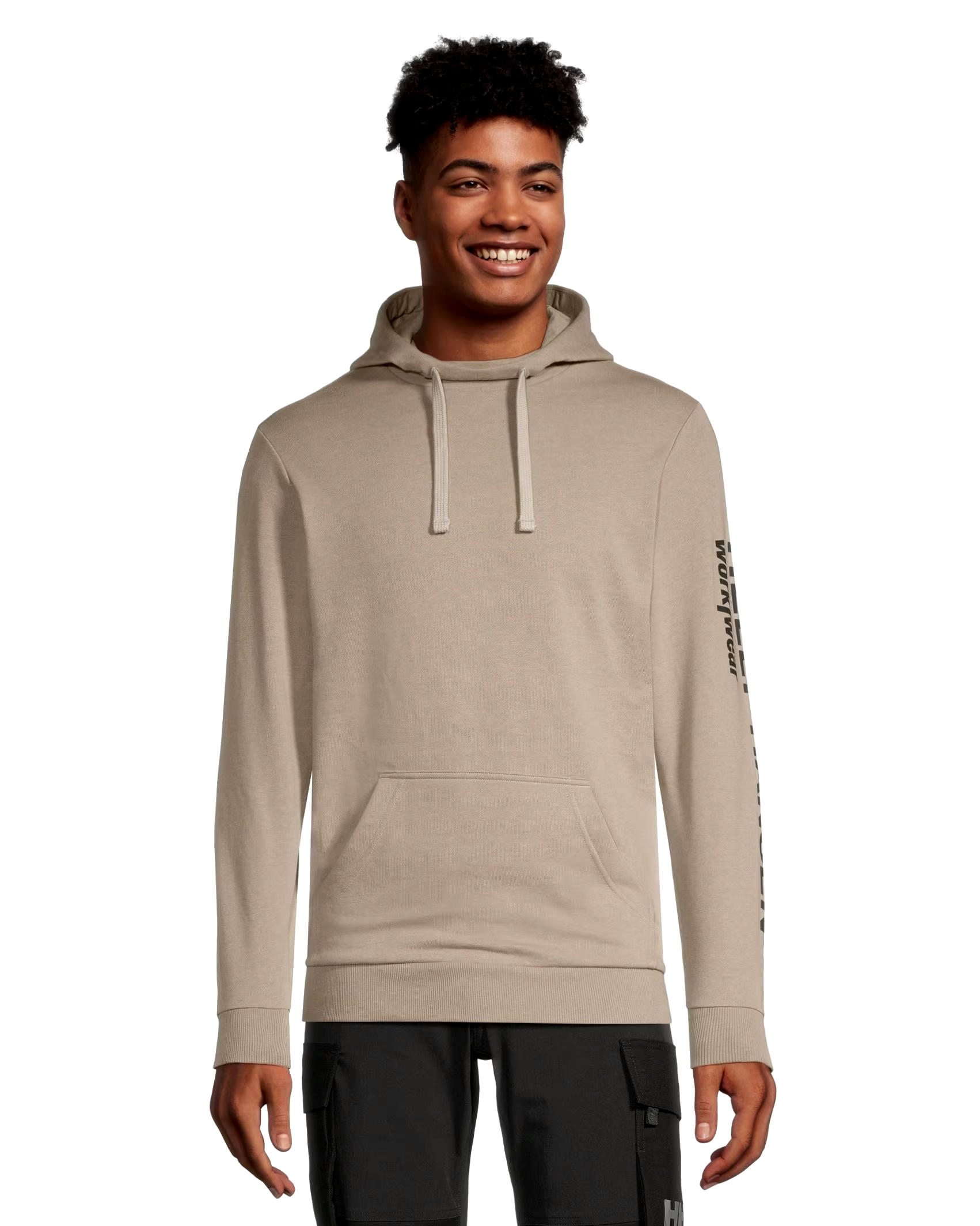 Helly Hansen Workwear Men's Sleeve Logo Hooded Sweatshirt