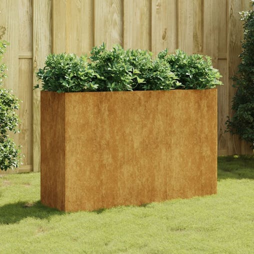 NNEVL Garden Raised Bed 120x40x80 cm Corten Steel