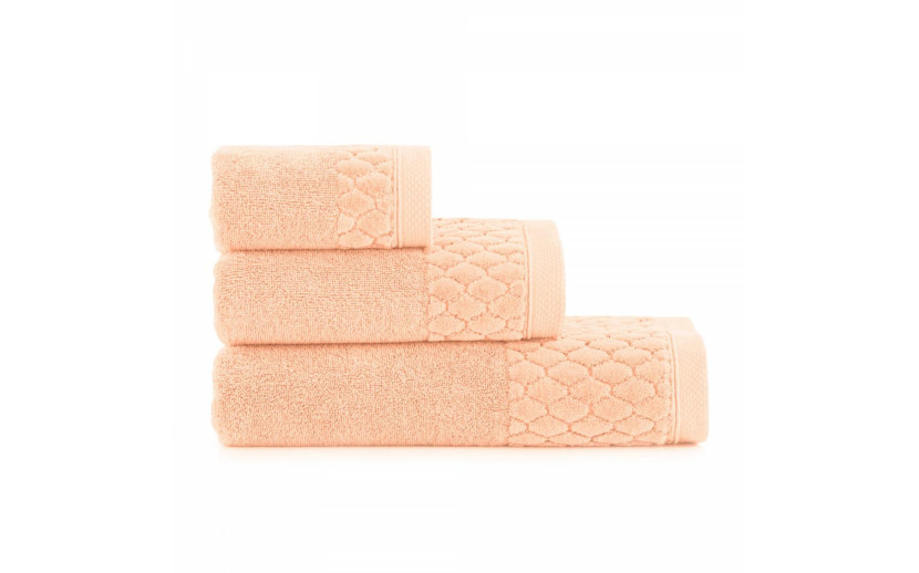 Ręcznik Carlo AG 30x50 pudrowy różowy 500 g/m2 Zwoltex