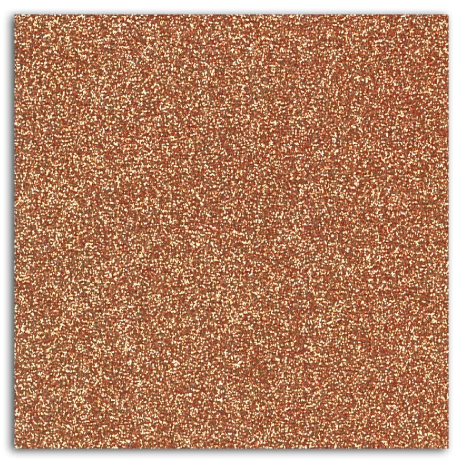 - Papier adhésif pailleté Cuivre 30,5x30,5 cm
