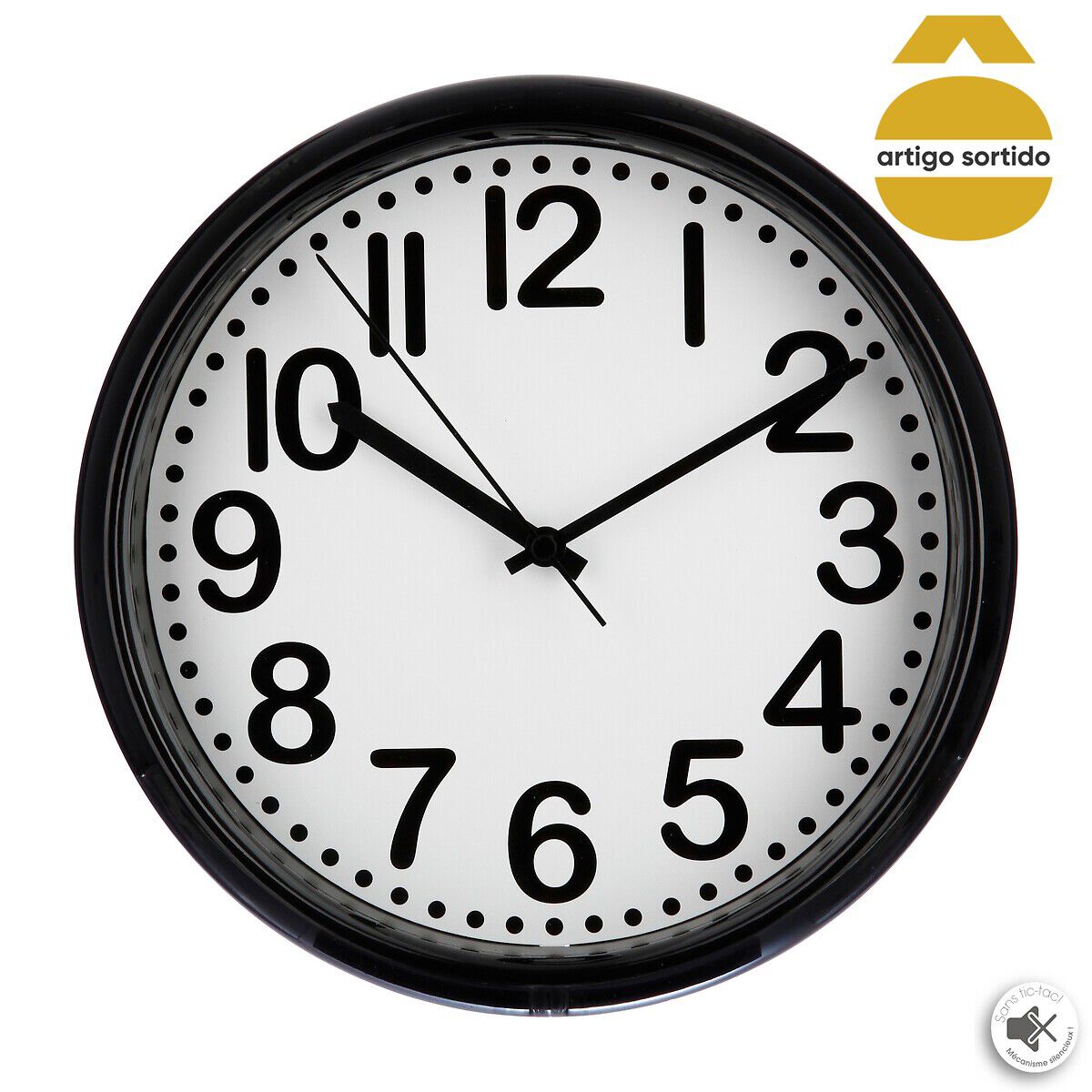 Relógio de parede 22cm
