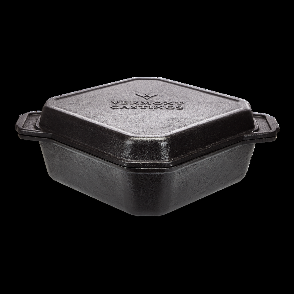 Vermont Castings Cast Iron BBQ Dutch Oven For Grills, Stoves & Campfires