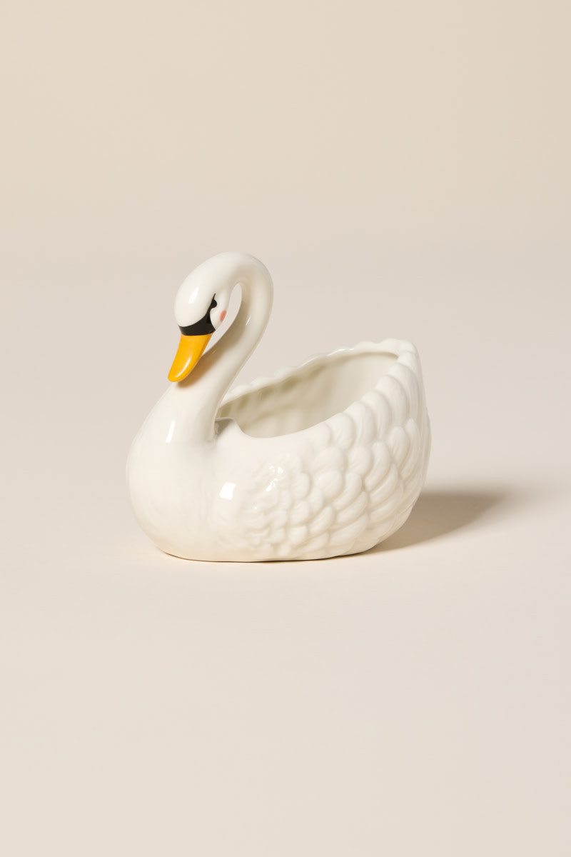 Swan Shaped Trinket Dish