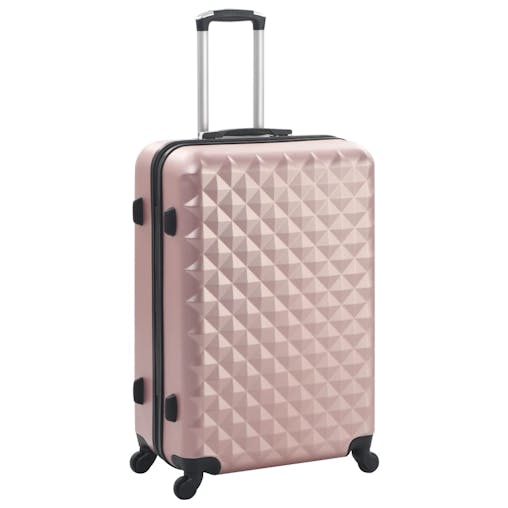 NNEVL Hardcase Trolley Set 3 pcs Rose Gold ABS