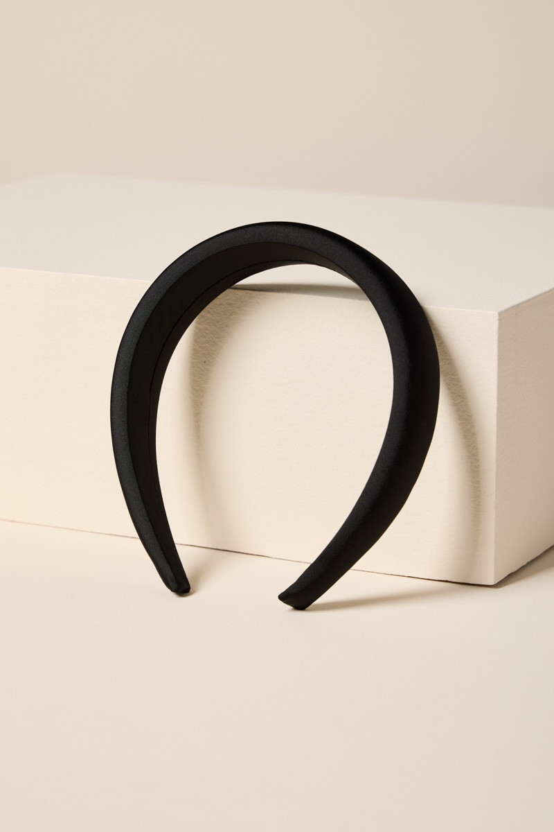 Myra Satin Puffy Headband