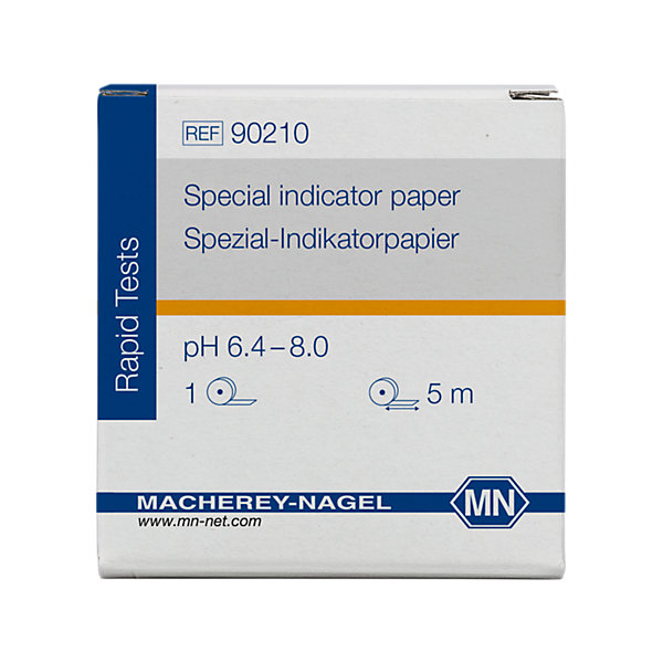 Papier indicateur spécial pH 6.4 8.0 rouleau