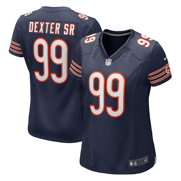 Gervon Dexter Sr. Chicago Bears Nike Women's  Game Jersey -  Navy