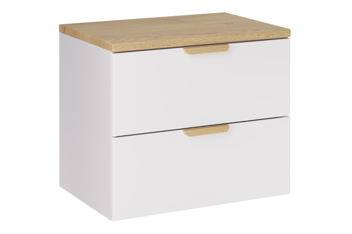 Szafka pod Umywalkę Aster White 60 cm z Blatem