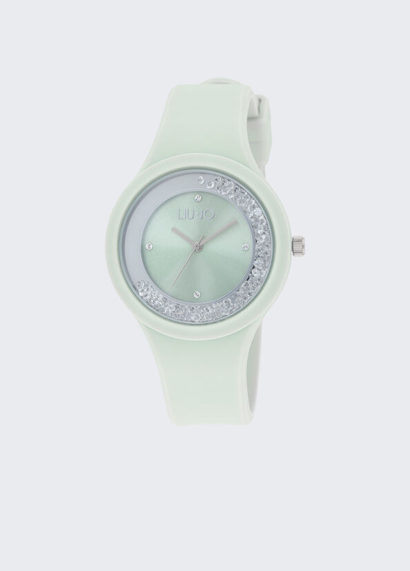 Orologio in silicone con brill