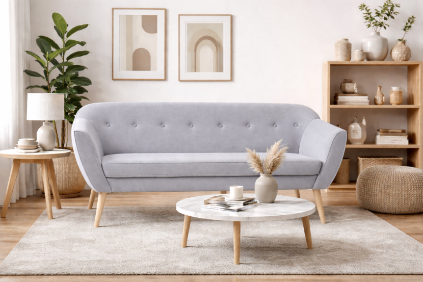Sofa 3-osobowa DIANA sawana 21