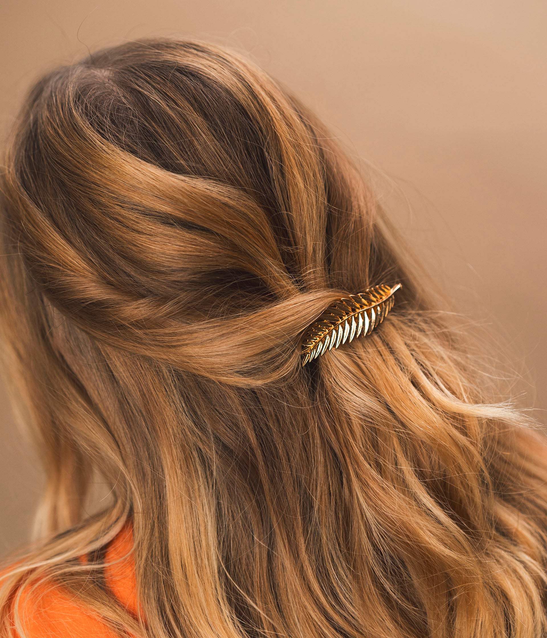Barrette Gabria doré
