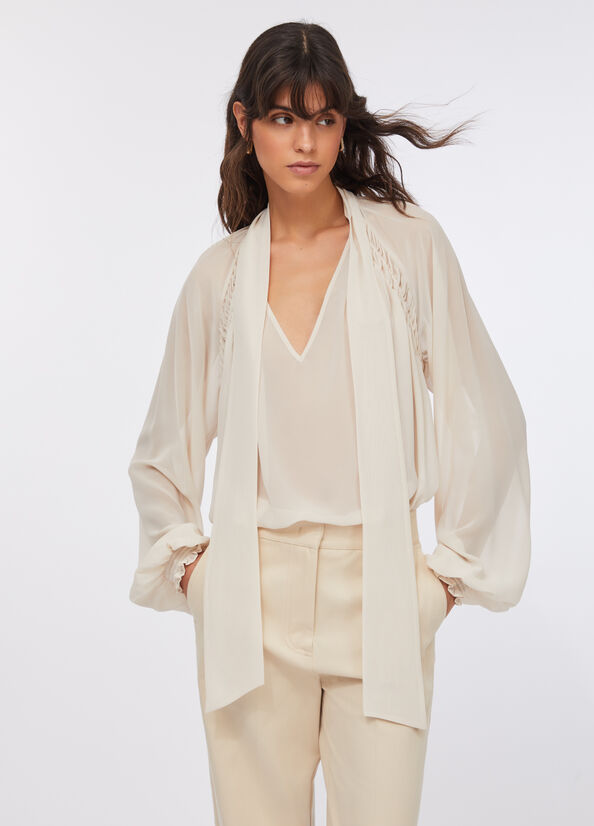Blusa in georgette