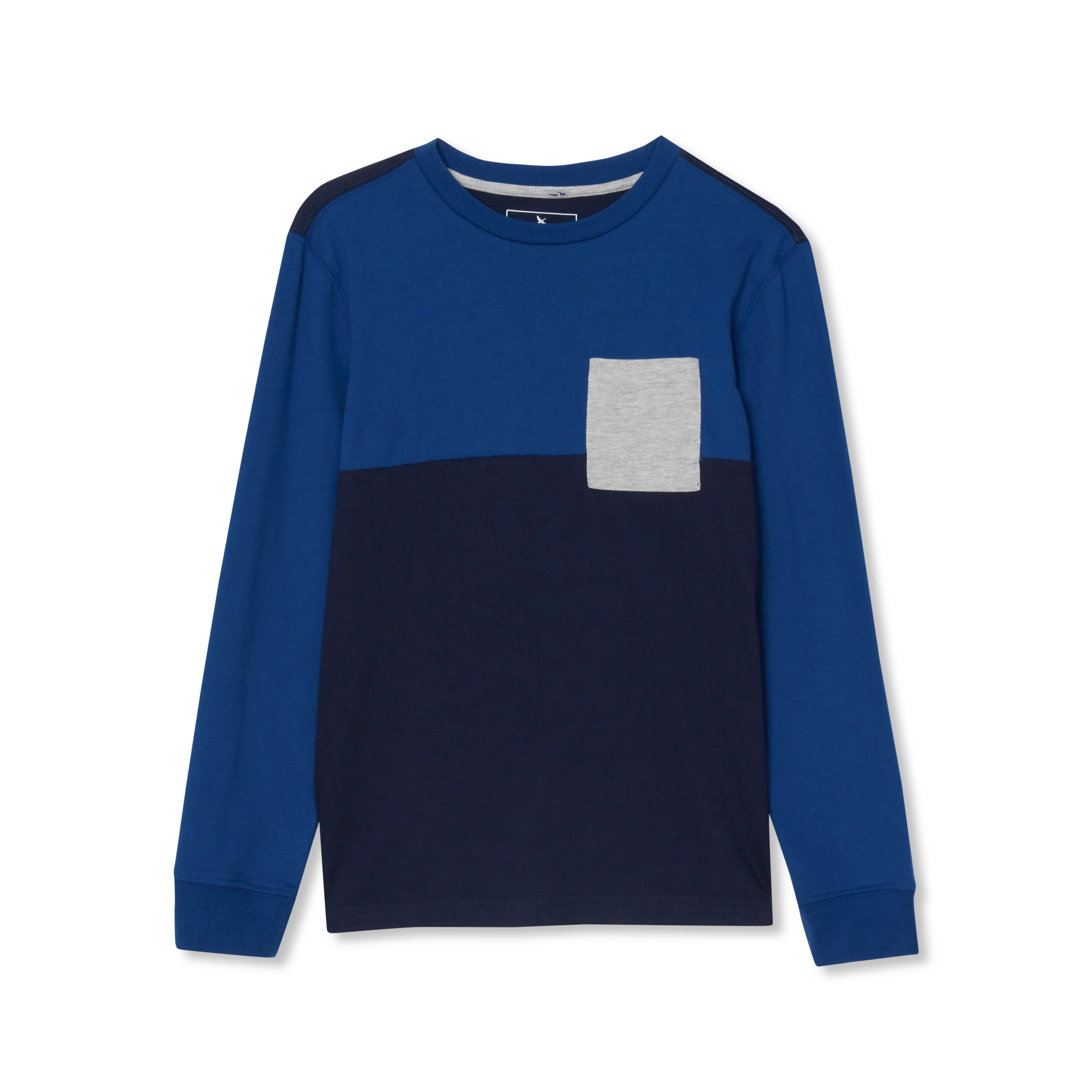 Boys' Long-Sleeve Pocket Tee