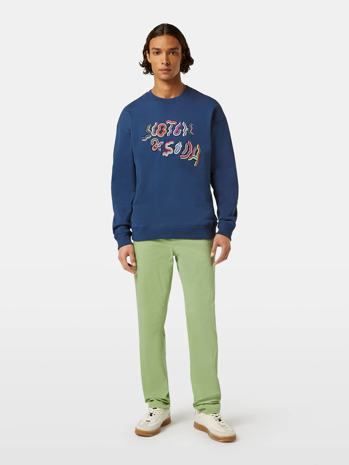 Relaxed-Fit Embroidered Logo Sweatshirt