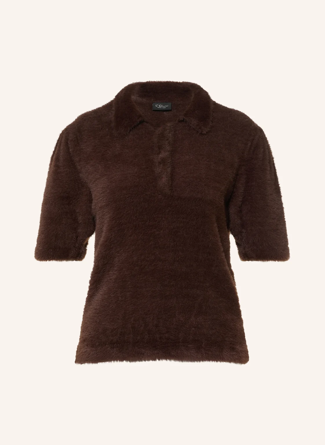 s.Oliver BLACK LABEL Strick-Poloshirt