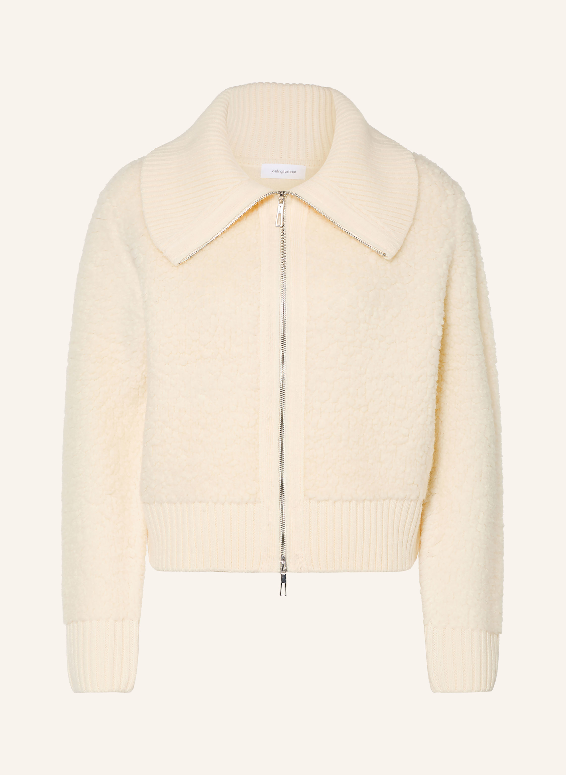 darling harbour Strickjacke im Materialmix