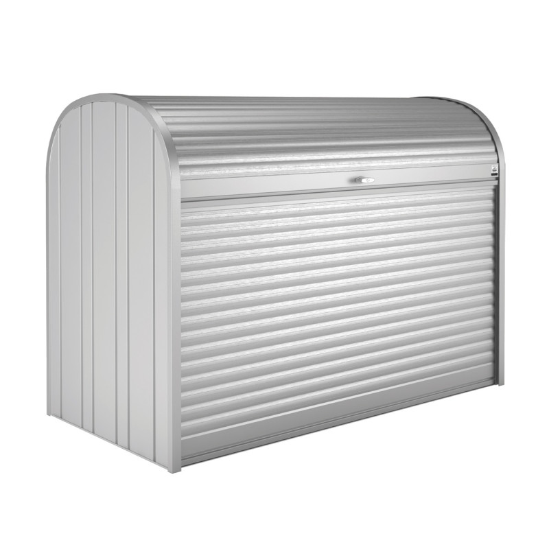 Box de rangement StoreMax argenté 1,9 x 0,97 x 1,36 m BIOHORT