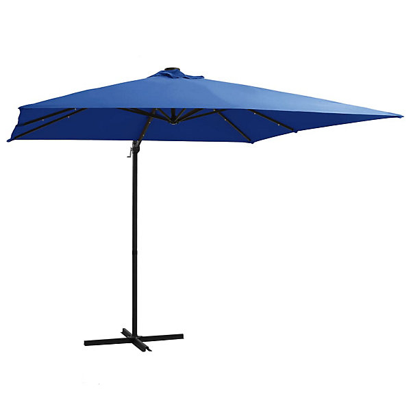 Parasol mobilier de jardin deporte avec bleu Helloshop26