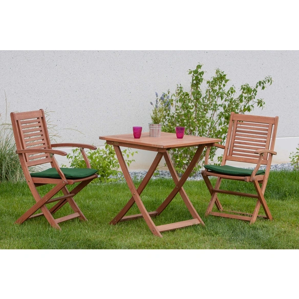 Balkonset »Cordoba«, 3 tlg., 2 Sitzplätze, Eukalyptus