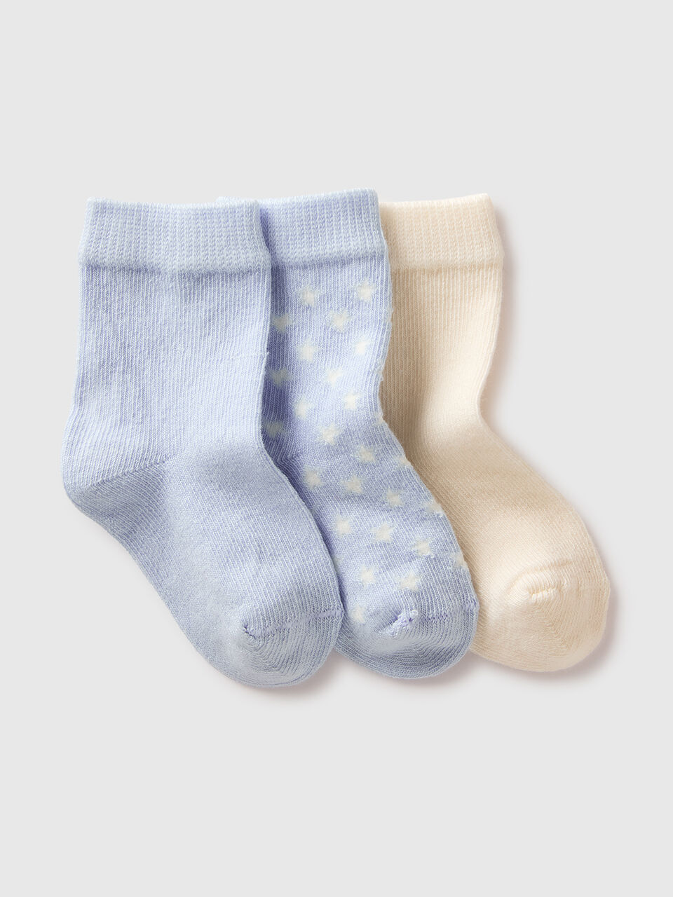 Three pairs of socks
