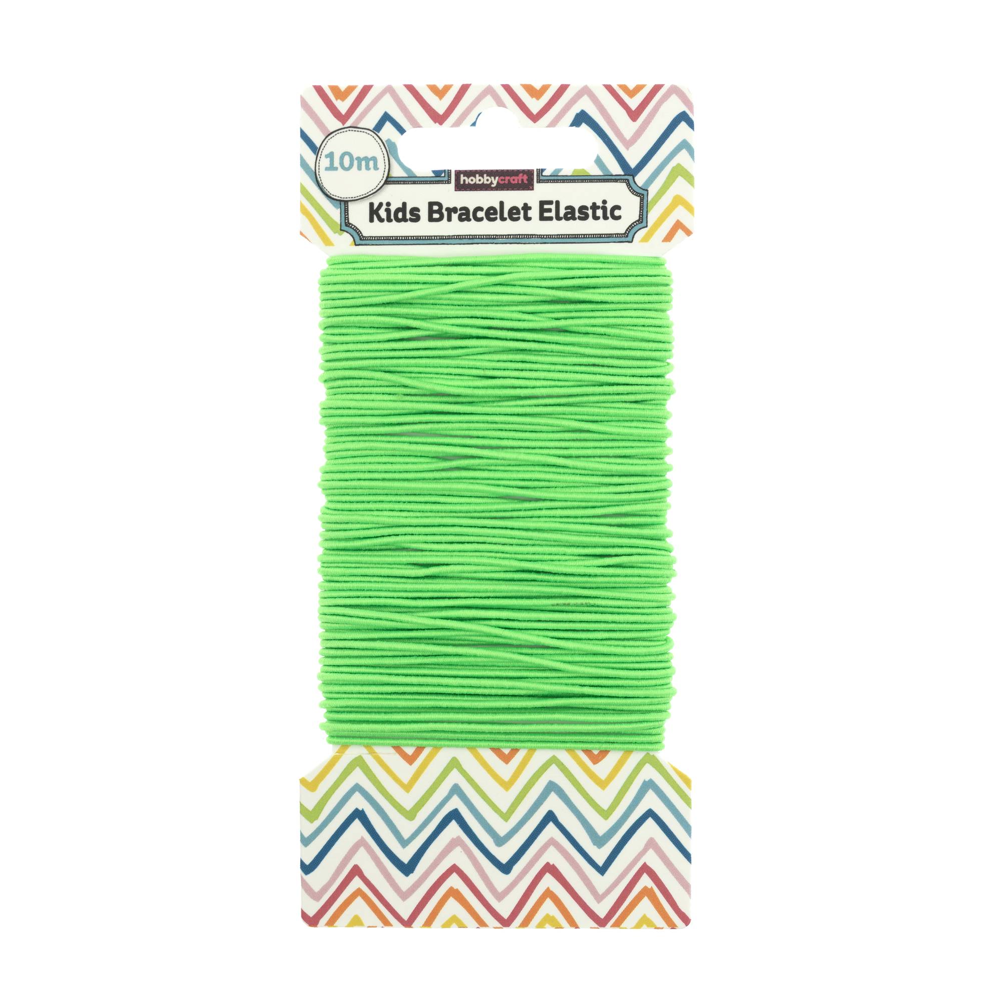 Green Bracelet Elastic 10m