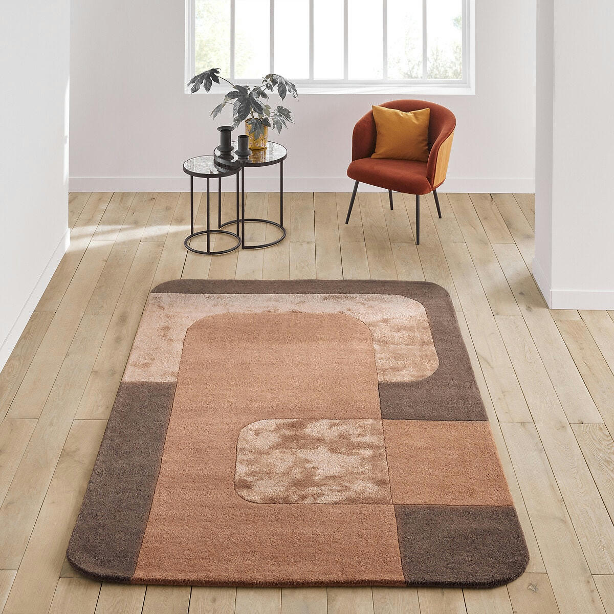 Tapis laine et tencel, Bolda