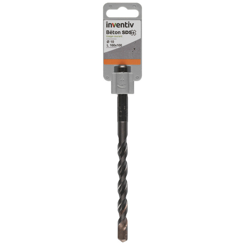 Foret SDS pour béton Ø 5 x 160 mm INVENTIV