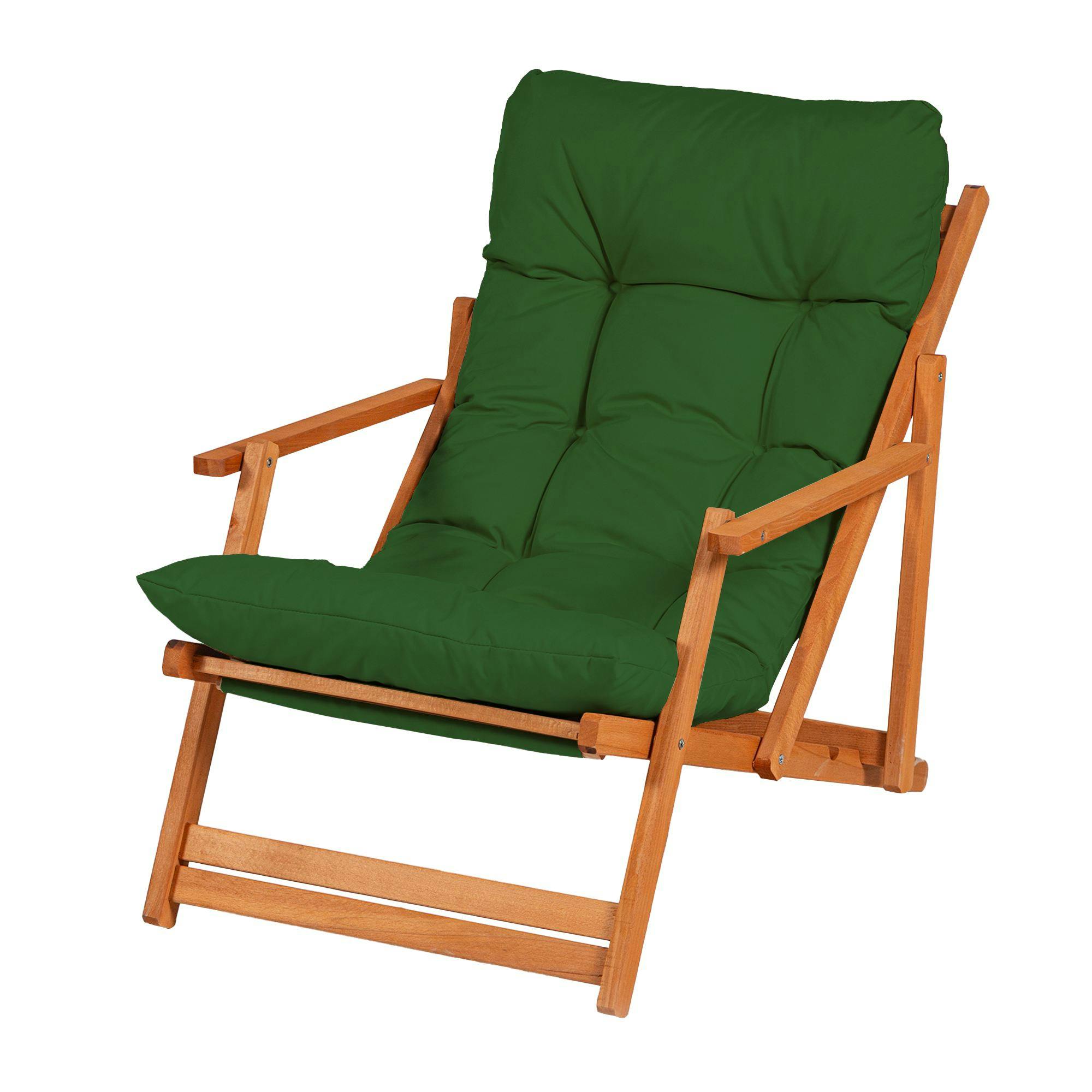Chilienne verte pliante - grand confort SORA