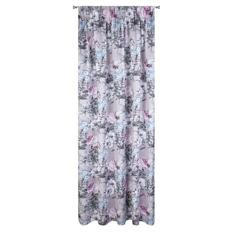 Zasłona na taśmie HONEY3 140X270 w kwiaty