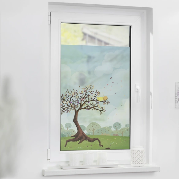 Fensterfolie, Polyvinylchlorid (PVC), Format: 50 x 50 cm (B x L) cm