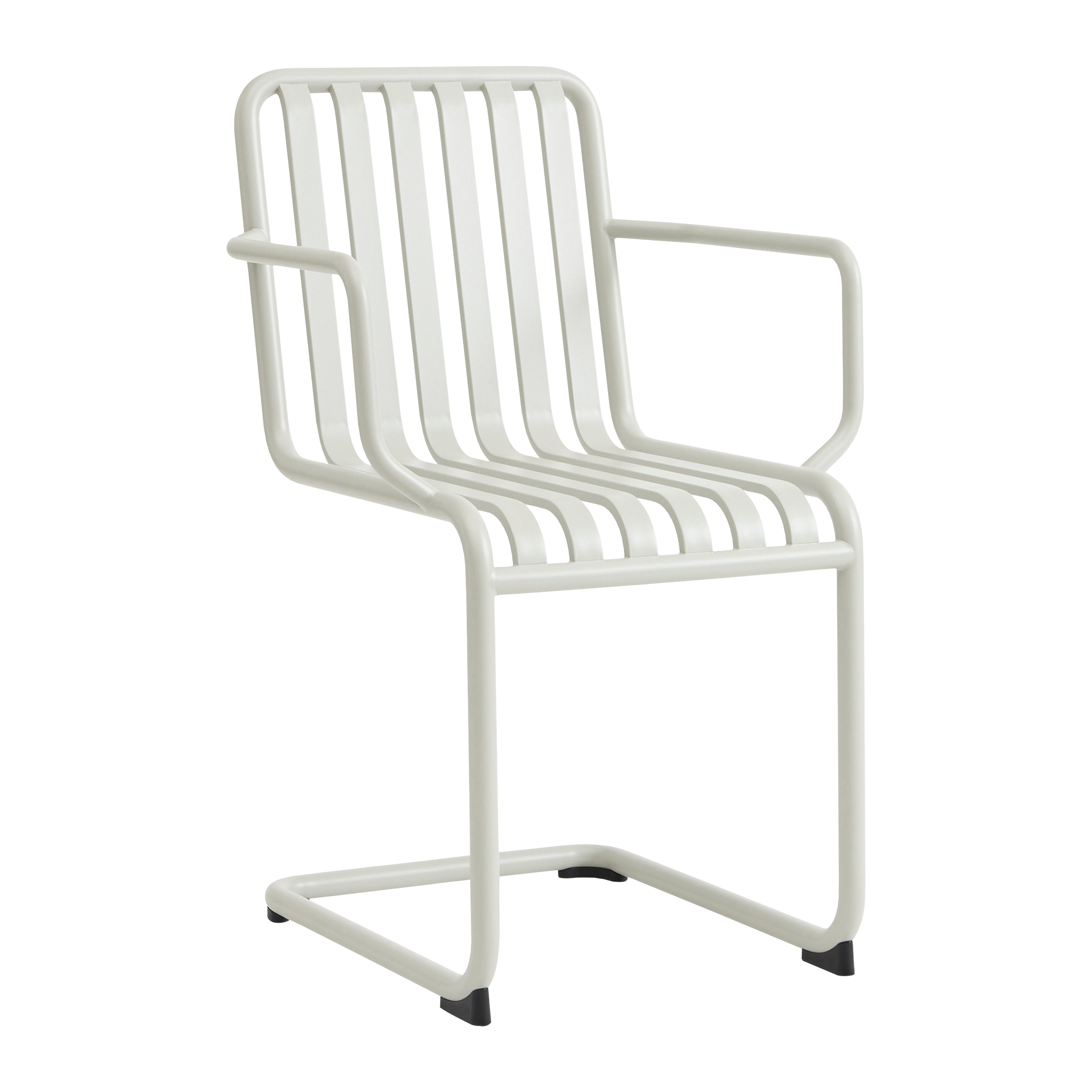 HAY Palissade Cantilever Stoel met Armleuning - Sky Grey