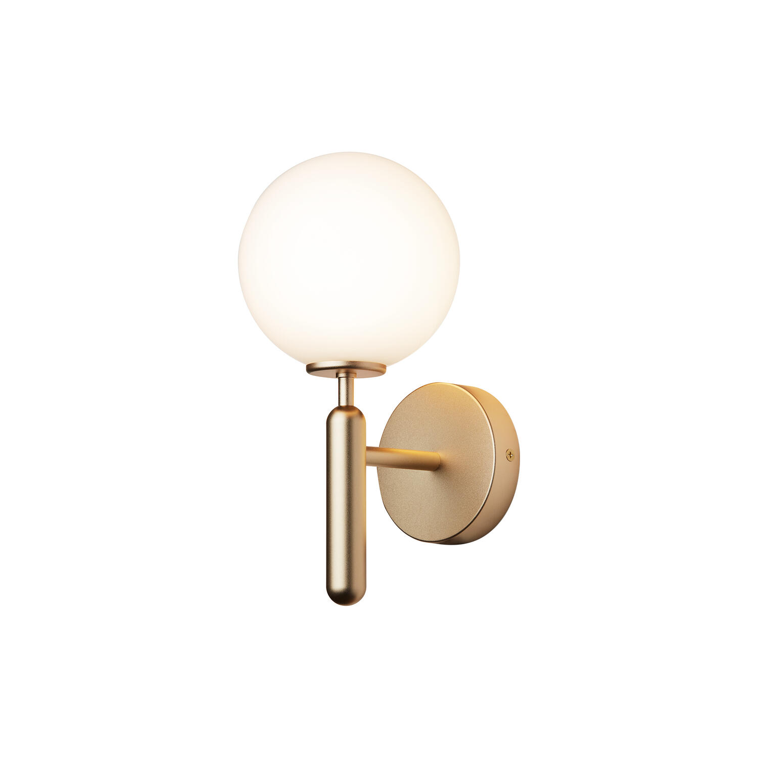 Miira Wall Lamp, brass/opal