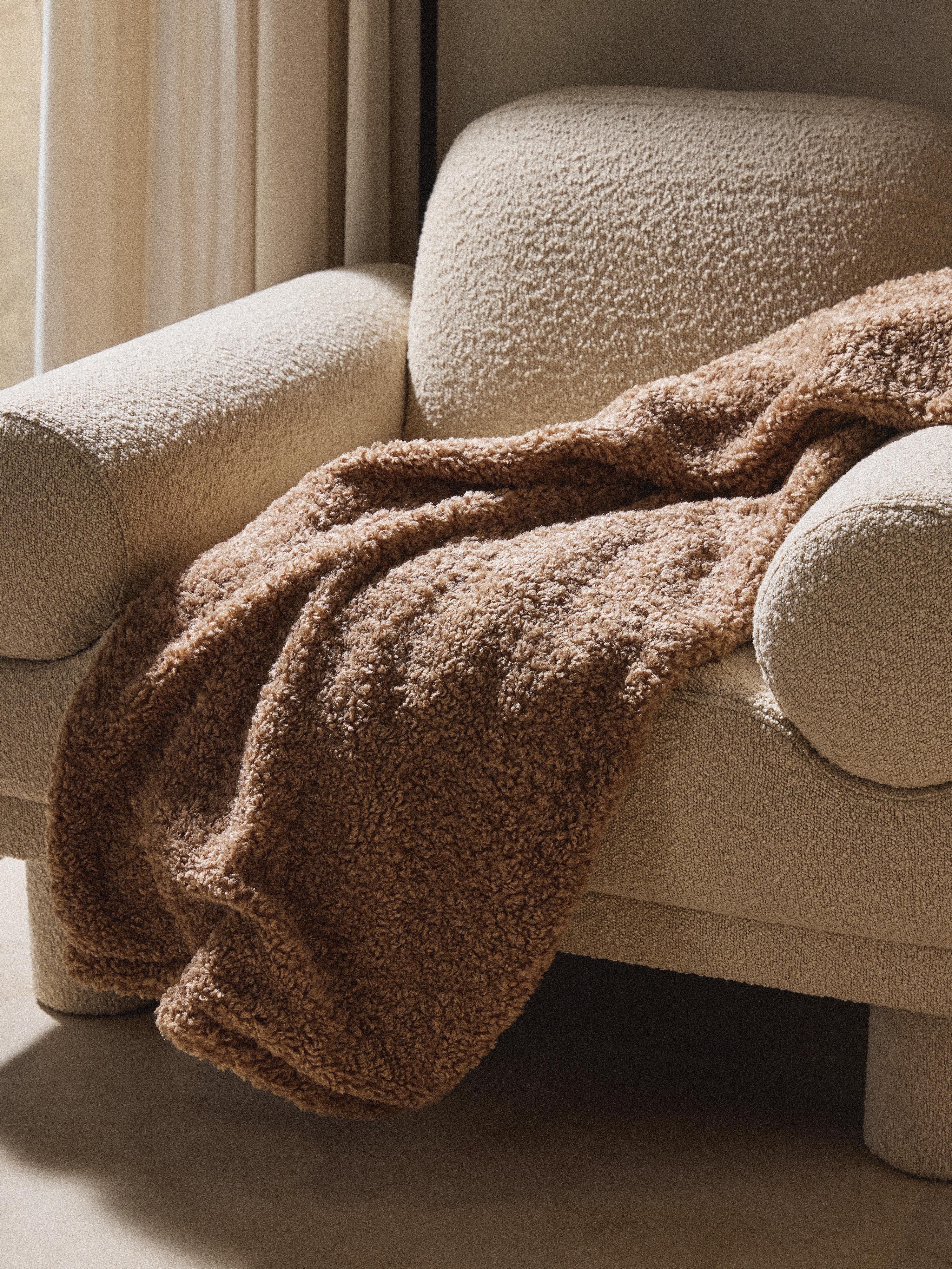 Teddy-Kuscheldecke Dotty