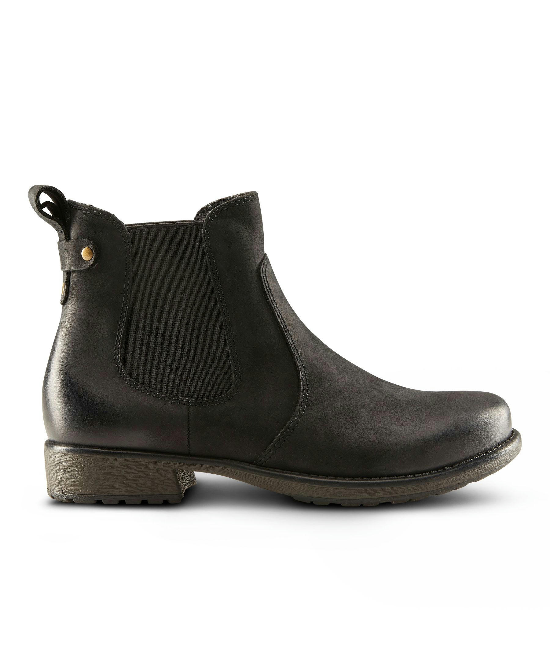 Denver Hayes Women's Ainsley Quad Comfort Chelsea Leather Boots