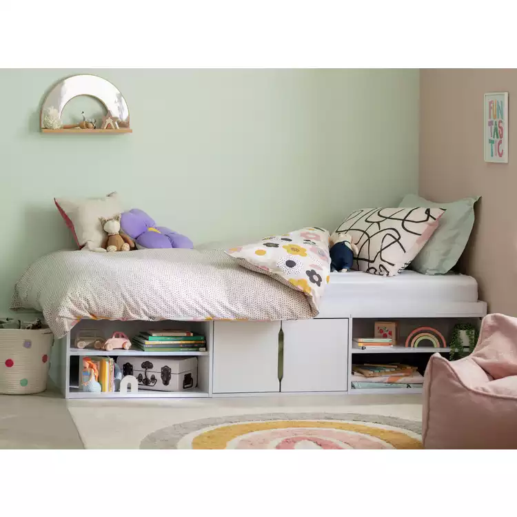 Habitat Frida Storage Cabin Bed - White
