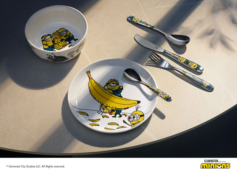 WMF Zestaw naczyń dla dziecka Minionki 6 elementów