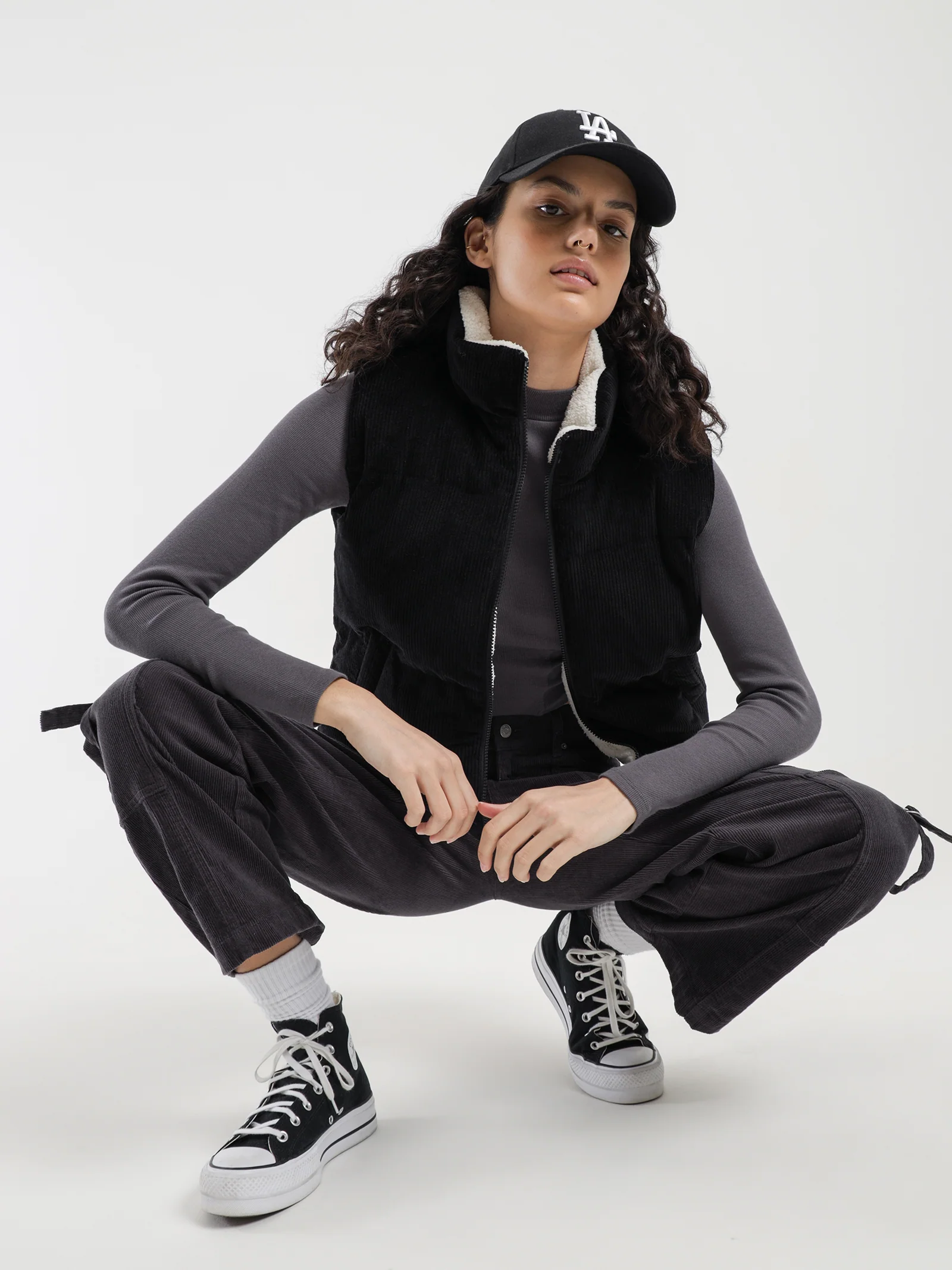 Tyler Cord Puffer Vest