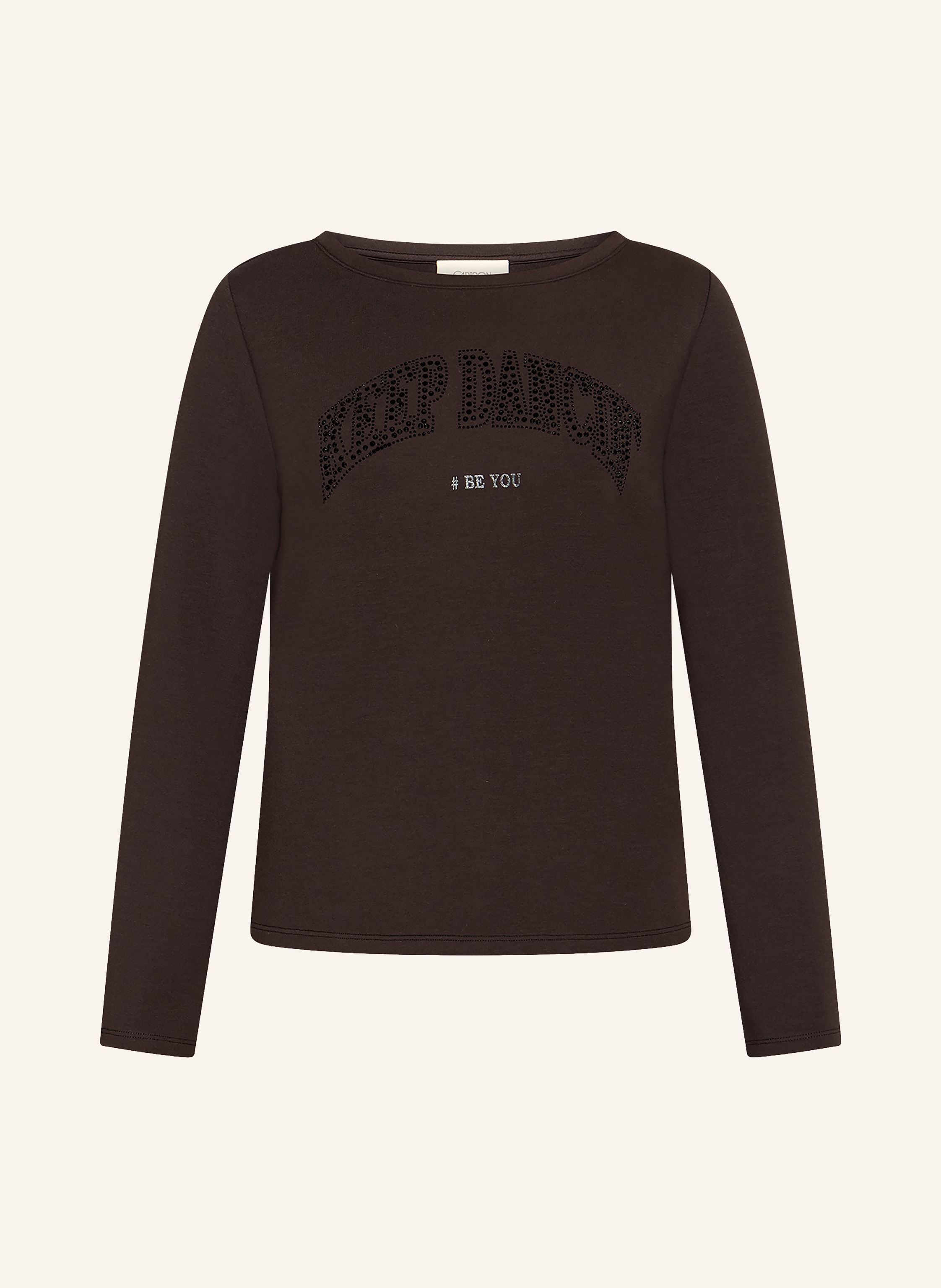 CARTOON Sweatshirt mit Schmucksteinen