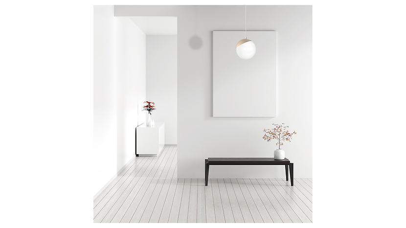 Lampa wisząca Sfera Wood szklana biała
