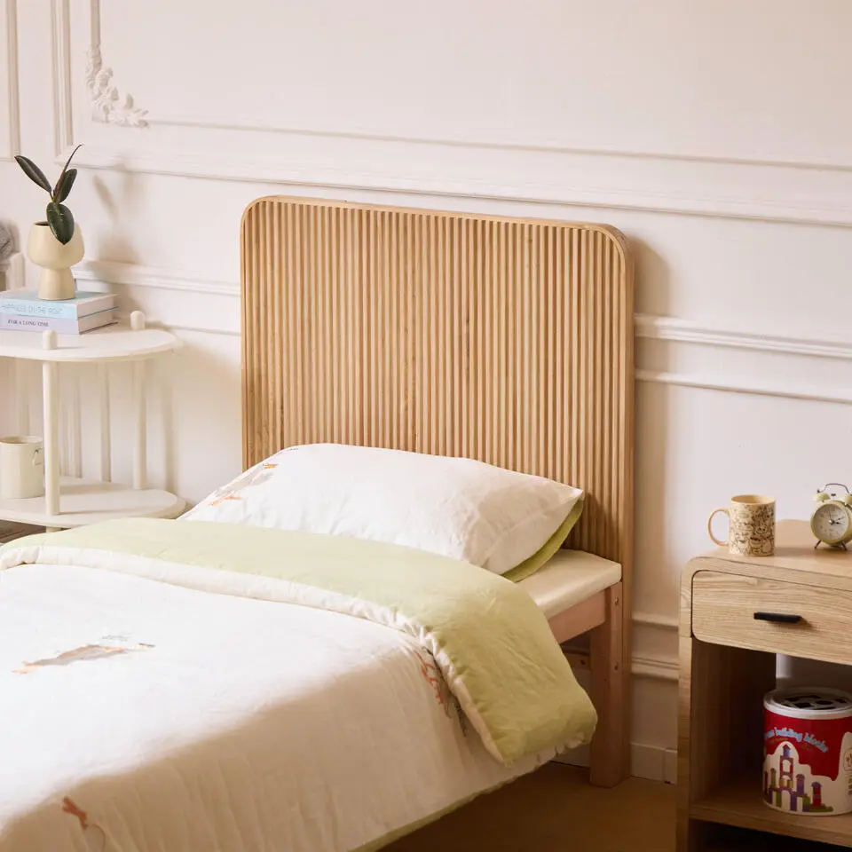 Hoofdbord 90 cm van massief hout