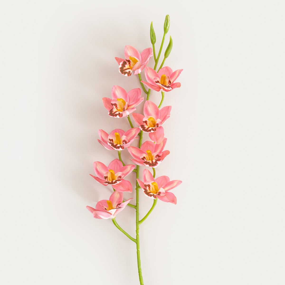 Gałązka sztuczna ORKID orchidea różowa 109 cm
