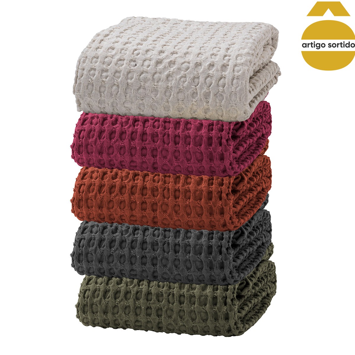 Manta YUCATAN em algodão 150x200cm