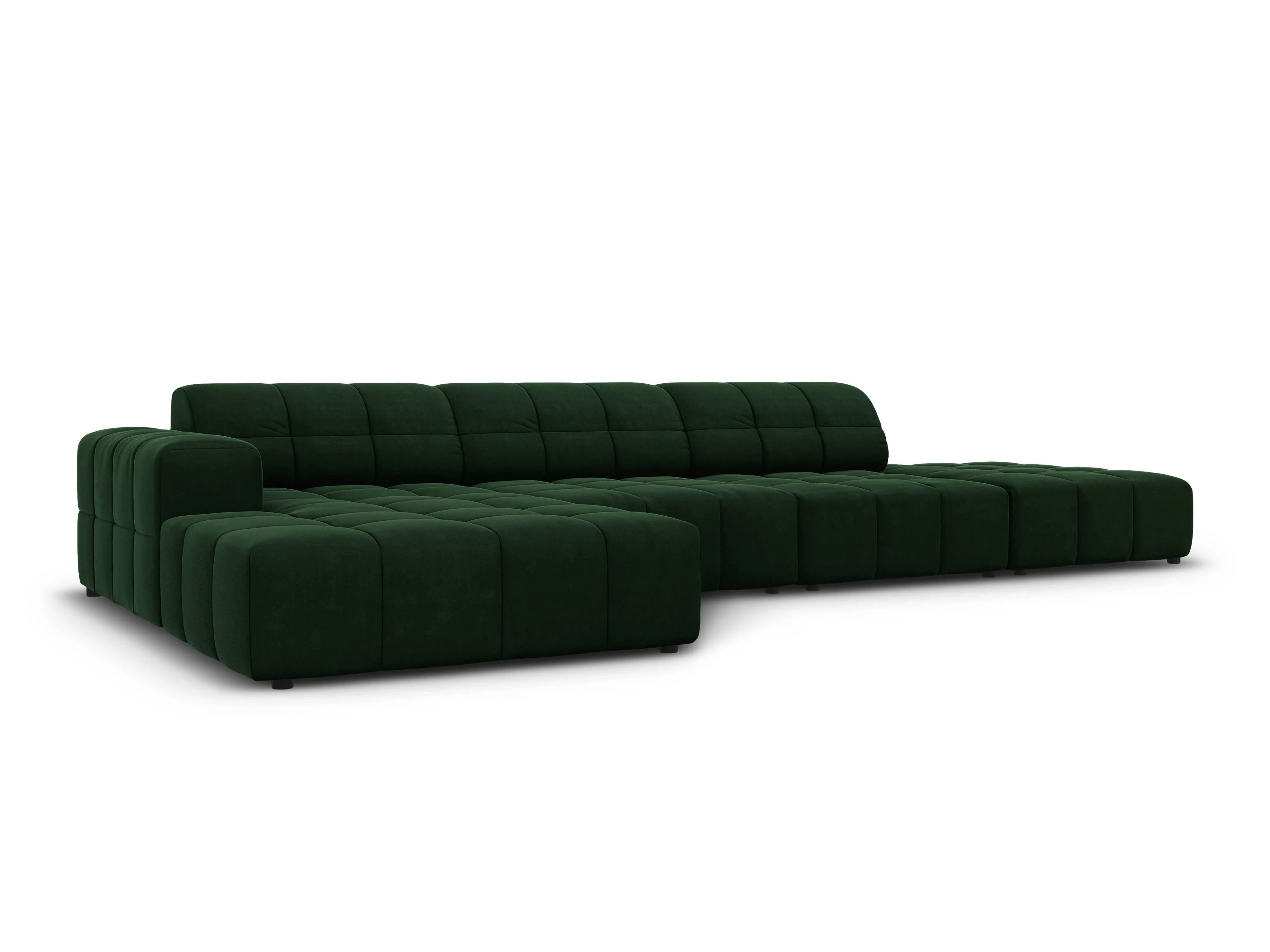 Hoekbank Chicago links velvet