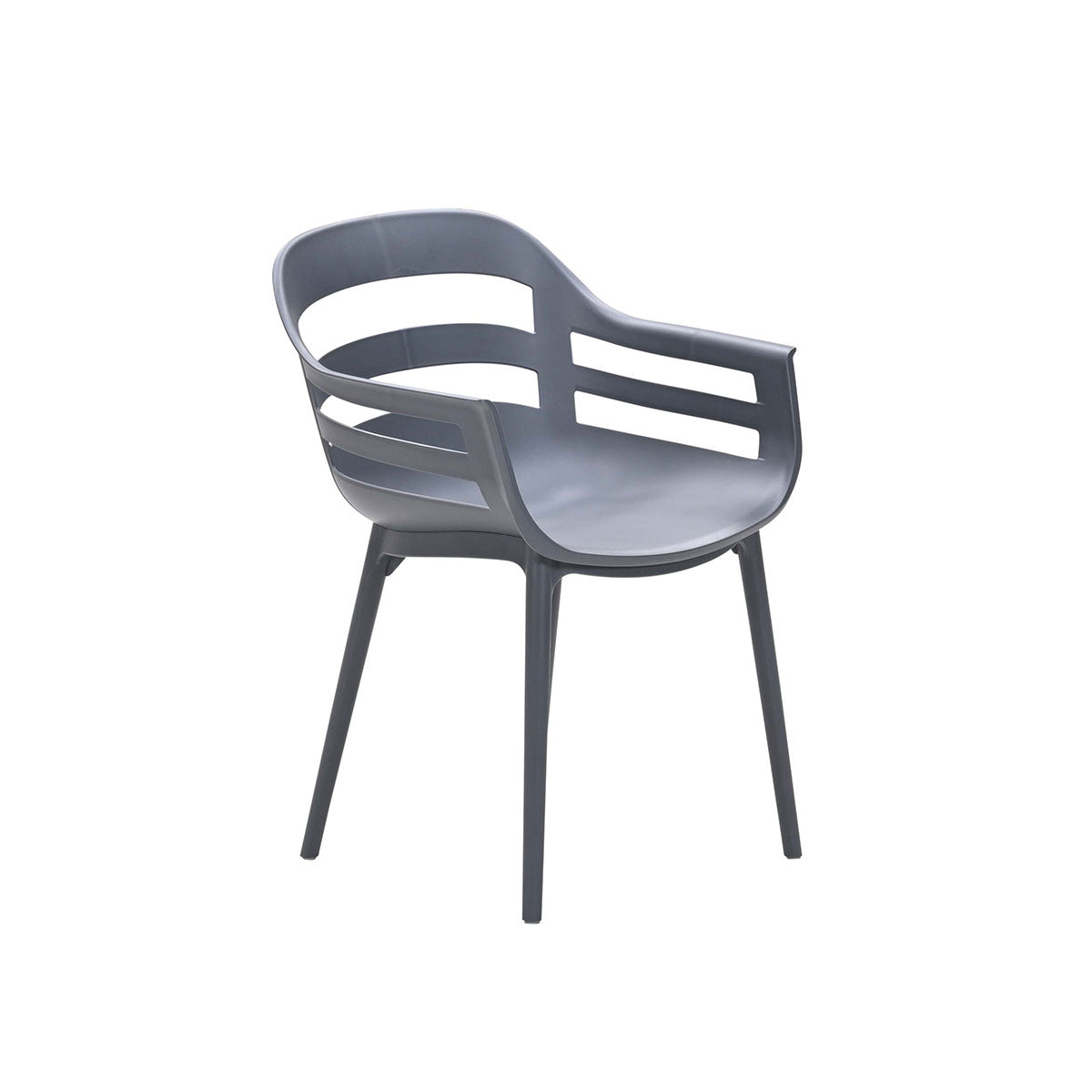 Garden Impressions tuinstoel Sunny donker grijs - set van 4