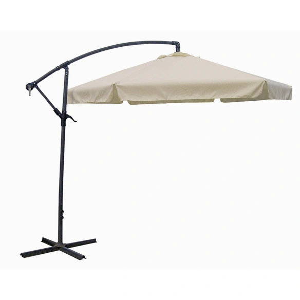 Ampelschirm, Format: 300 cm cm, sechseckig, abknickbar