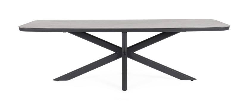 BIZZOTTO stół ogrodowy ISACCO 240x110 antracyt
