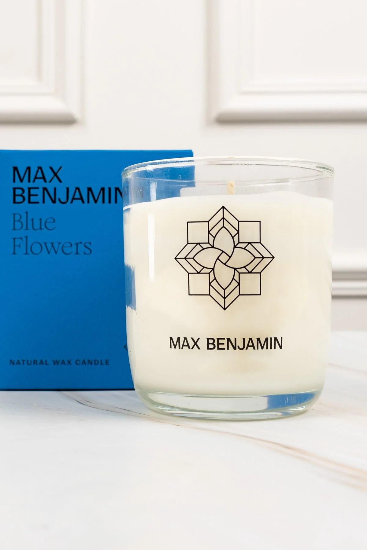 Max Benjamin Blue Flowers Candle