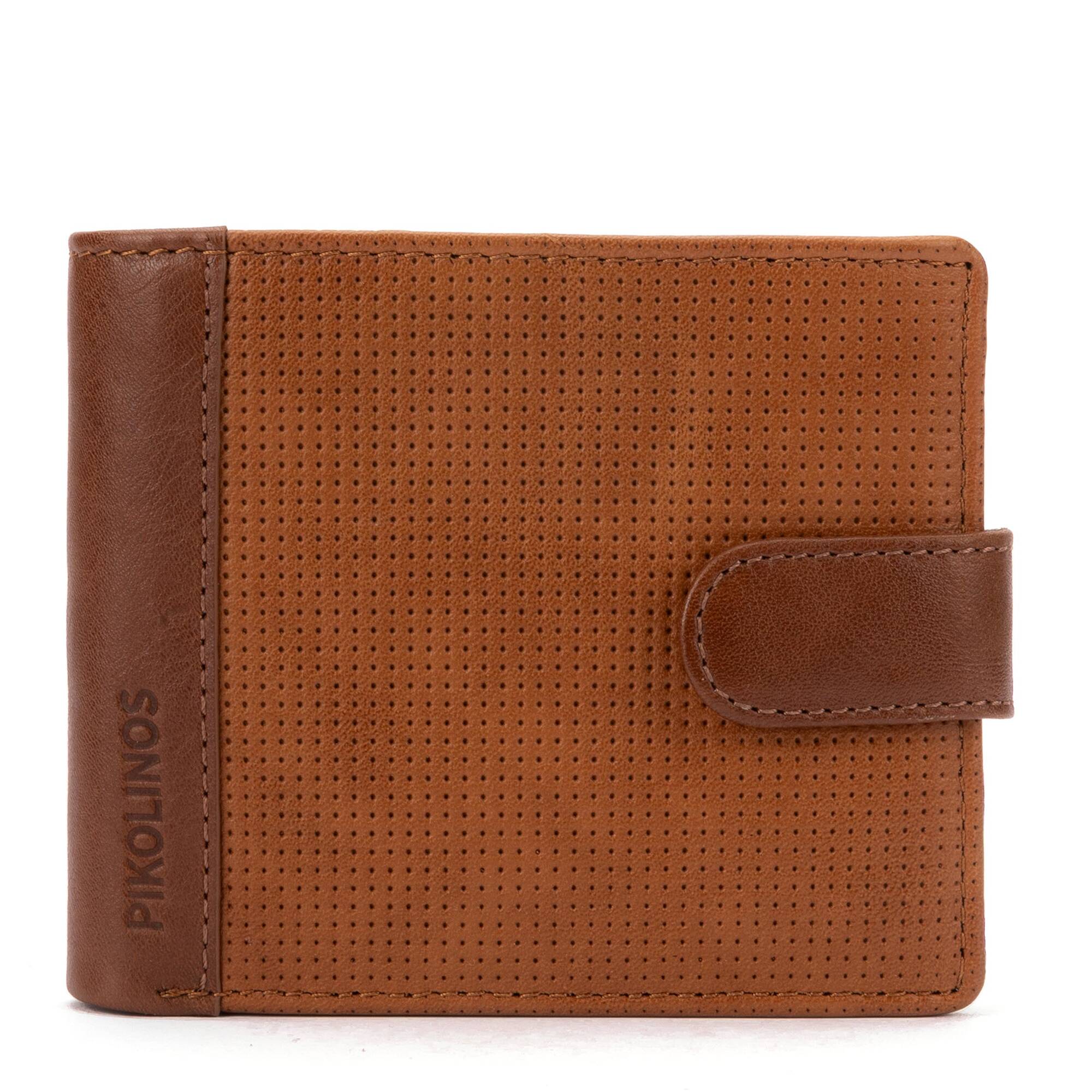 PALOMARES - Cartera de piel para hombre