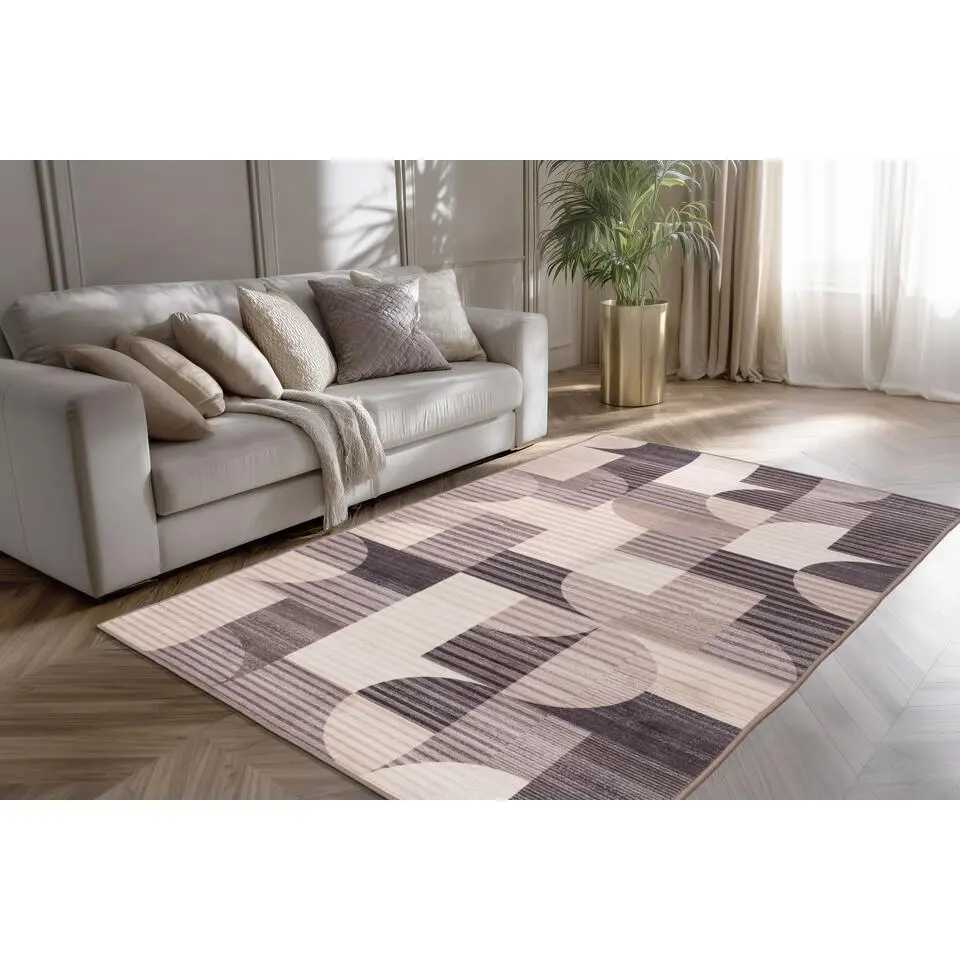 Lalee Vloerkleed Diditaal geprint - Modern speels design 200x290 cm