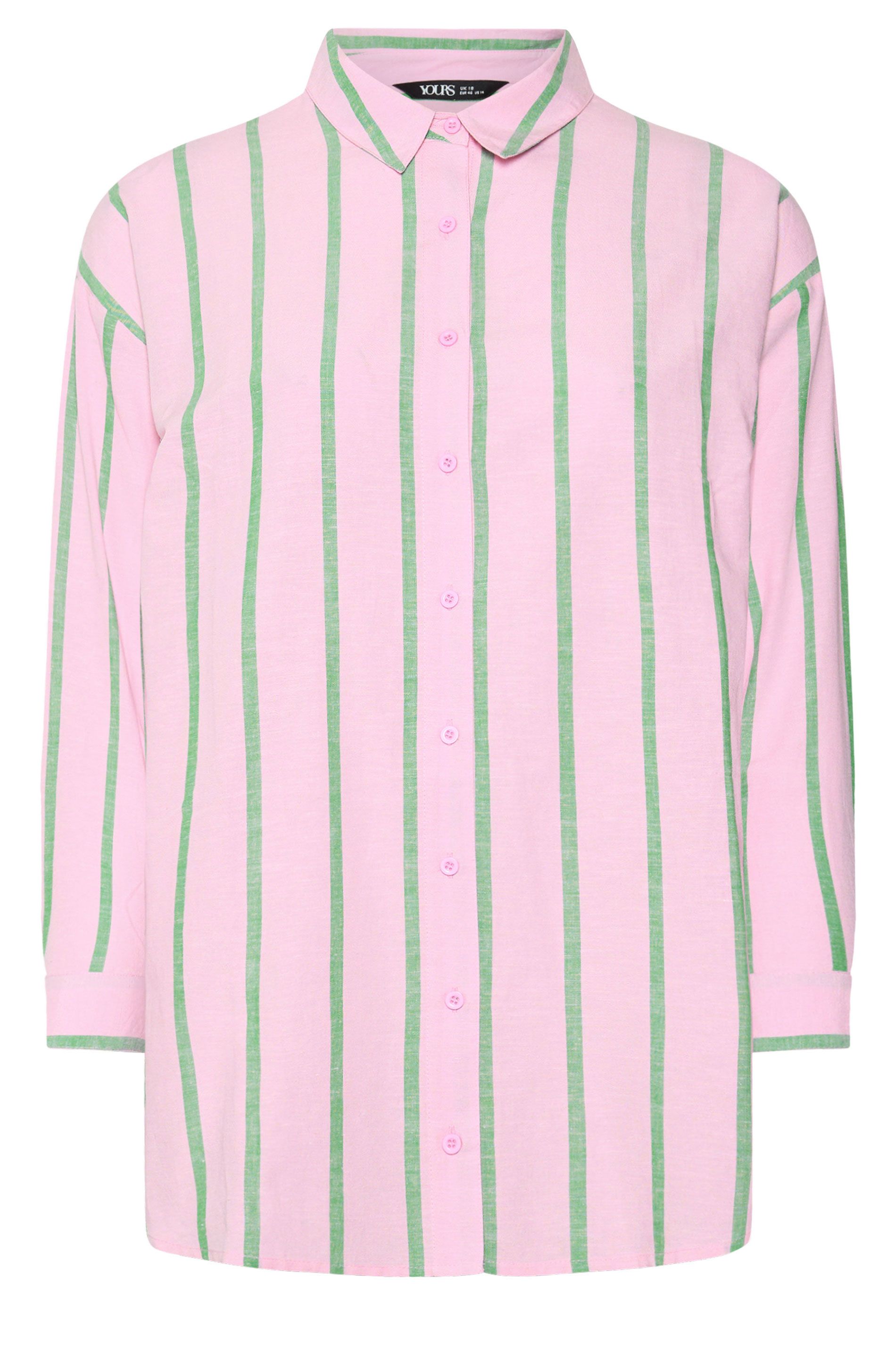 Yours Stripe Linen Shirt